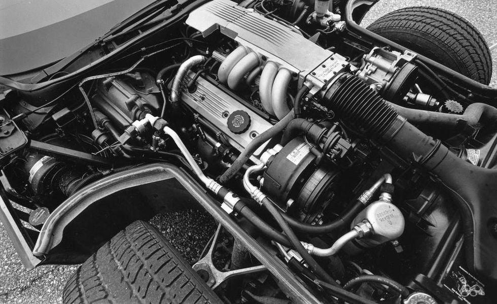 1986 chevrolet corvette convertible engine