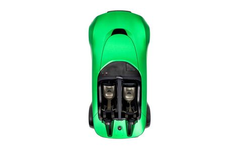Green, Motorcycle accessories, Teal, Fictional character, Synthetic rubber, Machine, Plastic, 