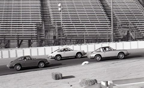 1972 porsche 911 s coupe, t coupe, and e targa