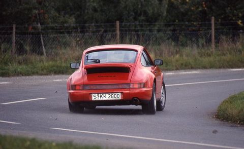 1990 porsche 911 carrera 2 coupe exterior