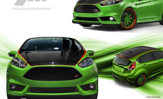 Ford Tricks Out Flock of Fiesta STs for SEMA – News – Car and Driver