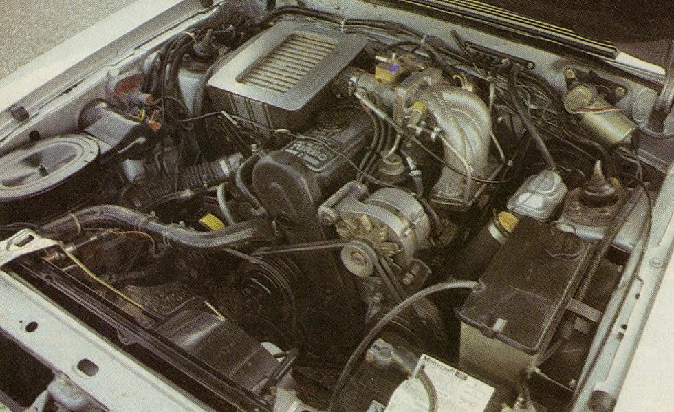 1984 ford mustang svo engine