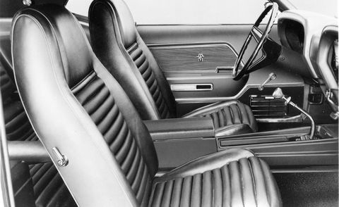 1969 ford mustang mach i interior