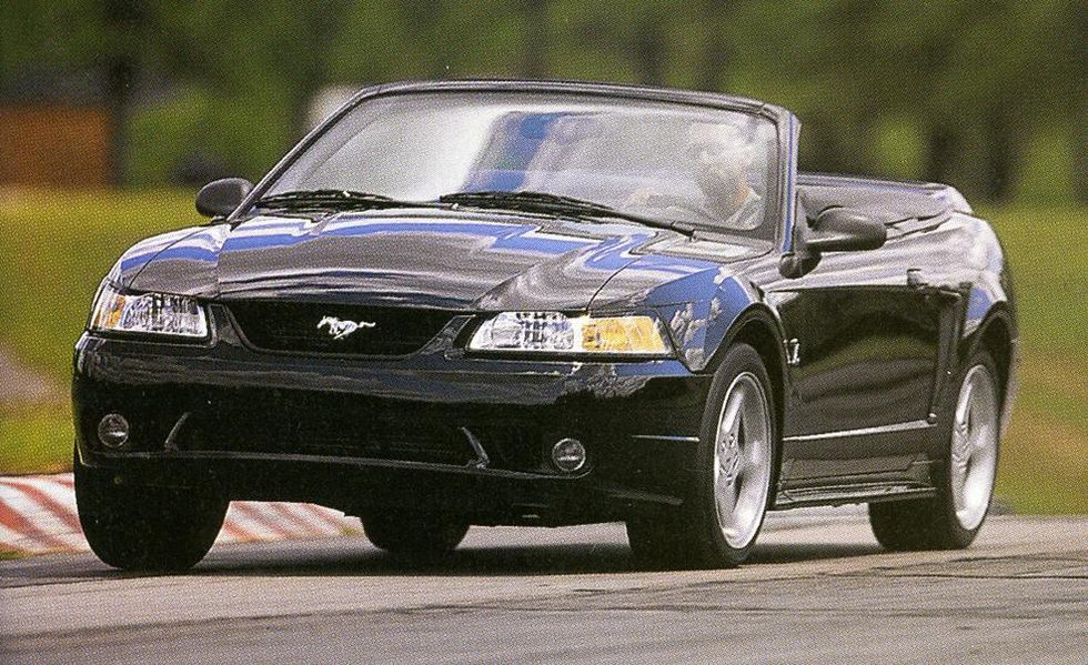 1999 ford svt mustang cobra convertible