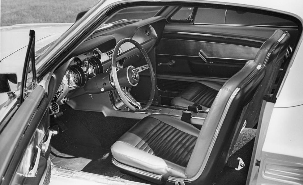 1967 ford mustang gt automatic interior