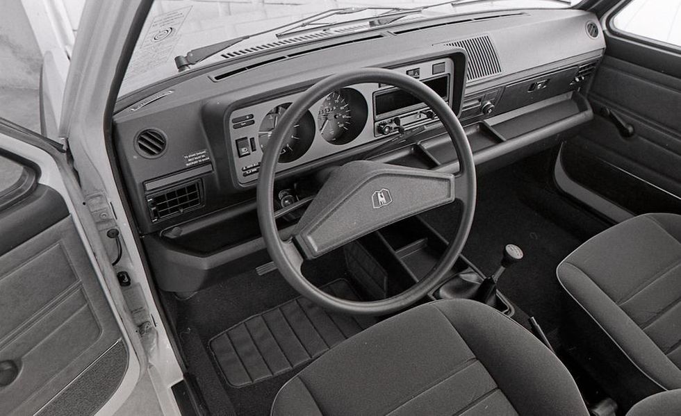 1977 volkswagen rabbit diesel interior