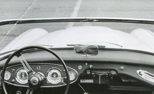 BRAND NEW period correct 1960s - 1970s Classic Car Interior Dashboard  Thermometer