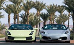 2006 Ferrari F430 Spider F1 Vs Lamborghini Gallardo Spyder