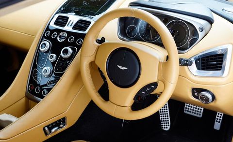 Motor vehicle, Steering part, Mode of transport, Automotive design, Steering wheel, Transport, Vehicle, Yellow, Car, Center console, 