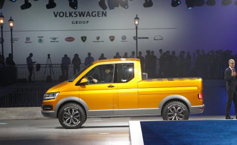 Volkswagen Tristar Concept: A Van Turned Pickup That's All Awesome ...