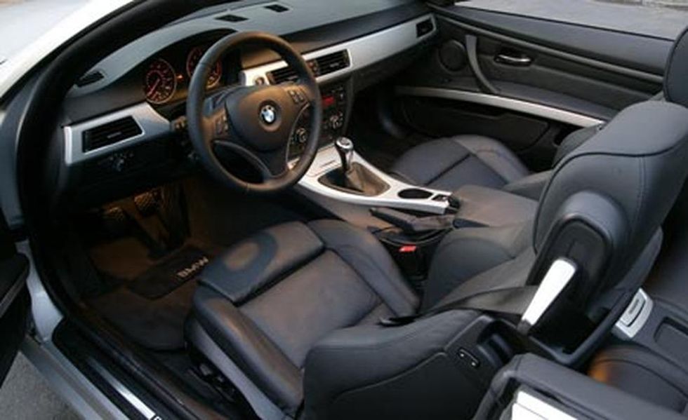 2008 bmw 328i convertible interior