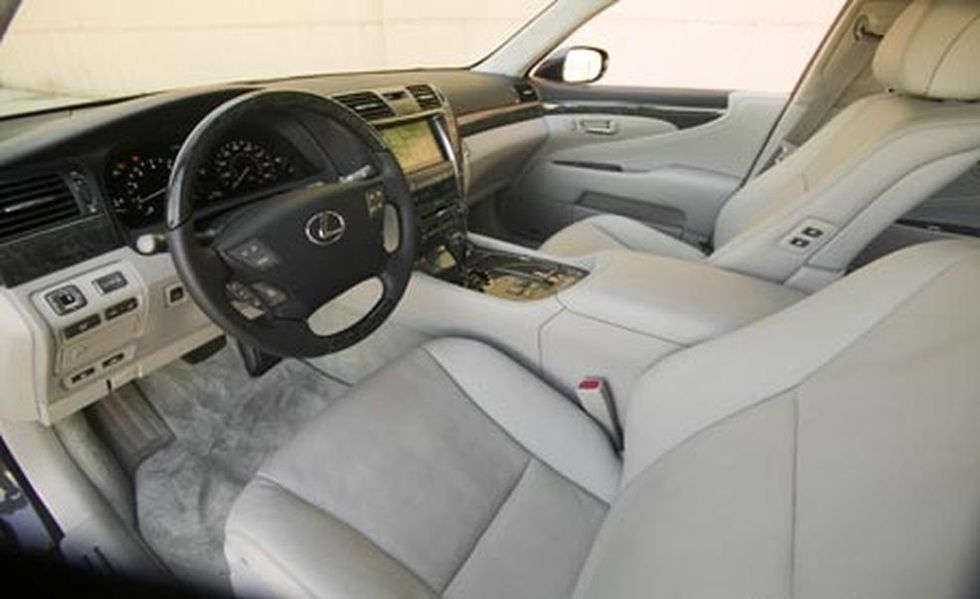 2007 lexus ls460l interior