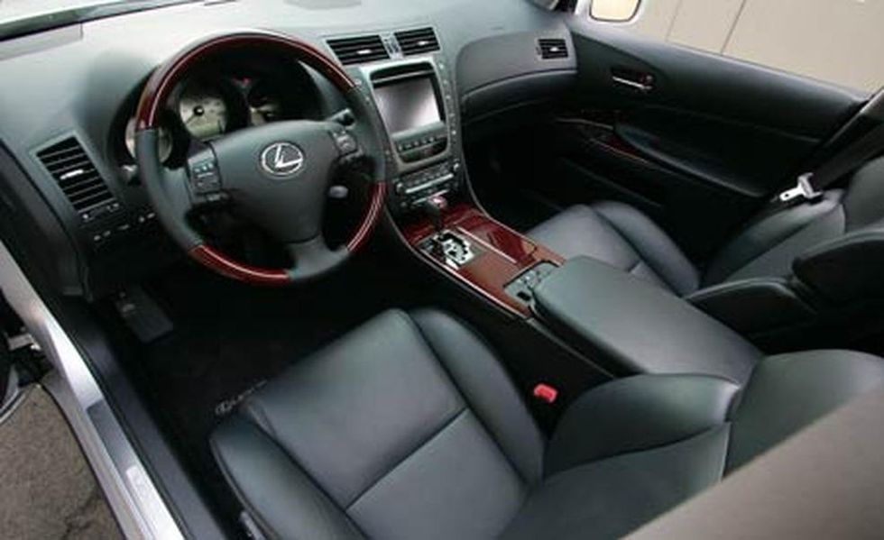 2007 lexus gs450h interior