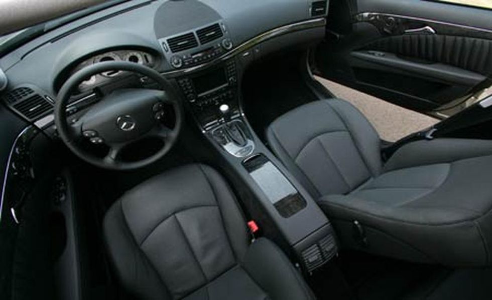 2007 mercedes benz e550 interior
