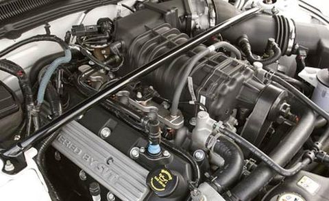 2007 ford mustang shelby gt500 54 liter supercharged v 8 engine