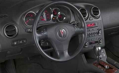 2006 pontiac g6 gtp interior