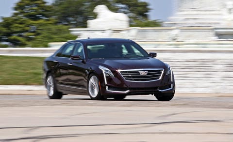 2017 Cadillac CT6 driving 2017 cadillac ct6