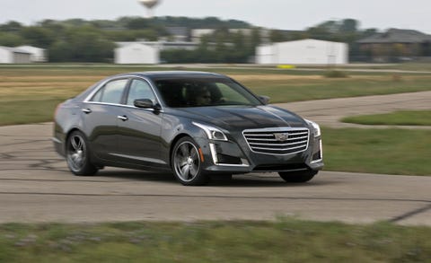 2017 Cadillac CTS driving 2017 cadillac cts