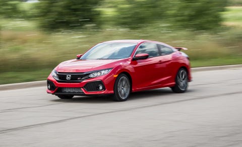 2017 Honda Civic Si driving 2017 honda civic si