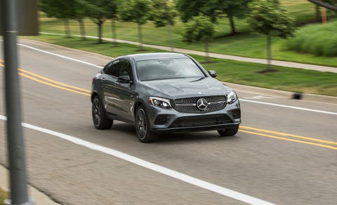 2017 Mercedes-AMG GLC43 / GLC43 Coupe driving 2017 mercedesamg glc43 glc43 coupe