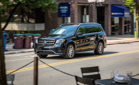 2017 Mercedes-AMG GLS63 driving 2017 mercedesamg gls63