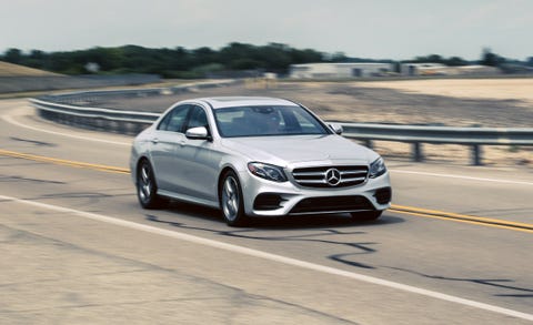 2017 Mercedes-Benz E-class driving 2017 mercedesbenz eclass