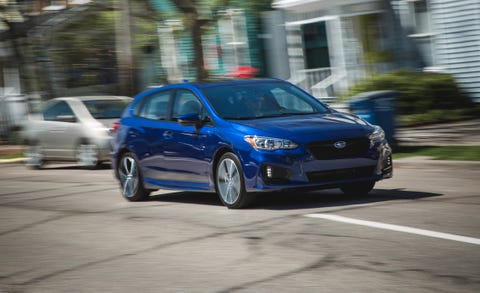 2017 Subaru Impreza driving 2017 subaru impreza