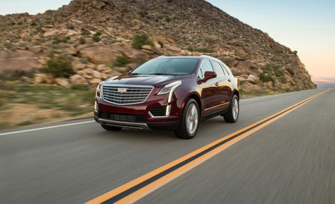 2018 Cadillac XT5 driving 2018 cadillac xt5