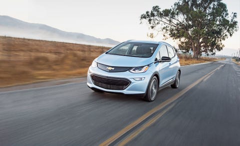 2018 Chevrolet Bolt EV driving 2018 chevrolet bolt ev