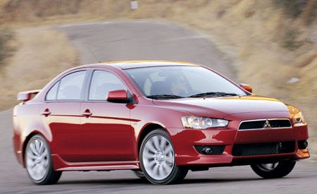 Ninth Place 2008 Mitsubishi Lancer Gts