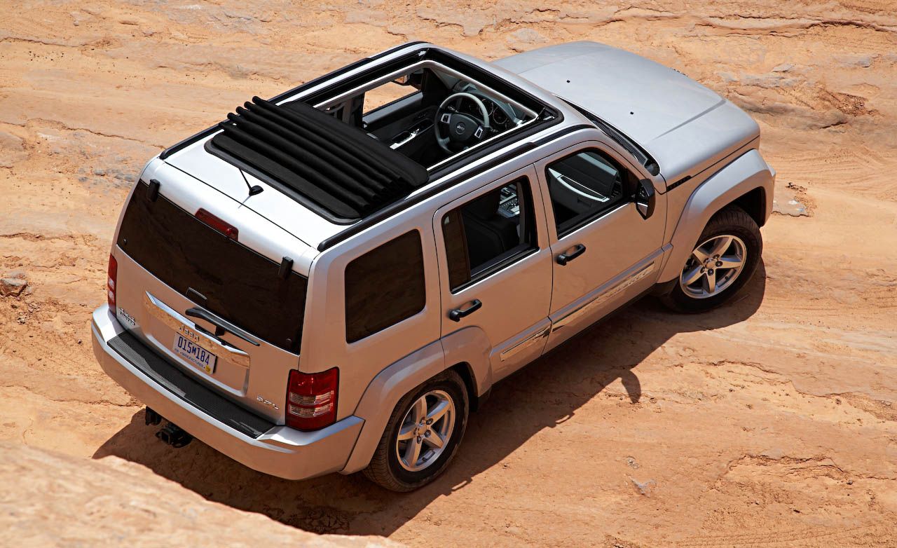 Jeep liberty roof online rails