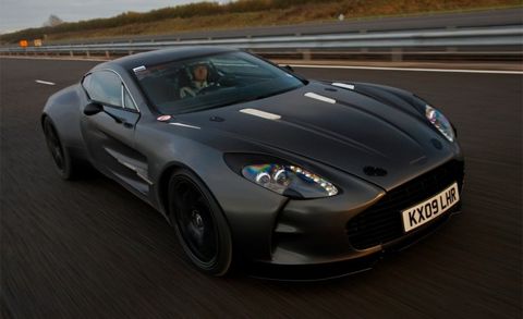 Aston Martin One 77 Hits 2 Mph In Testing
