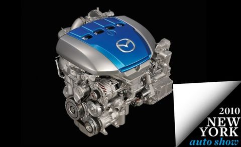 Mazda Sky-D diesel engine