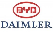 BYD and Daimler logos