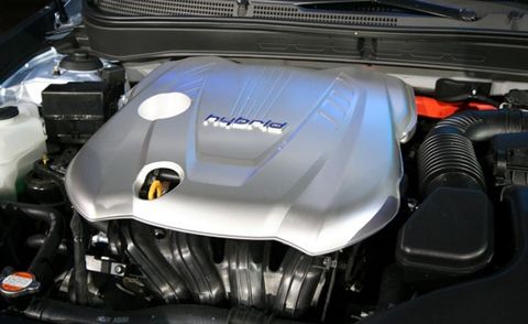 2011 Hyundai Sonata hybrid engine