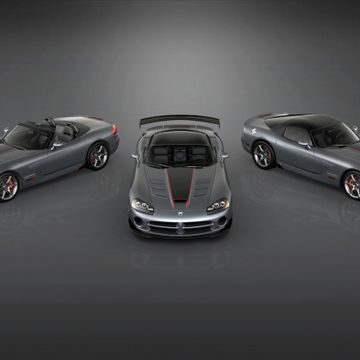 2010 dodge viper srt10 final edition convertible, acr, and coupe