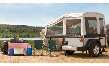 Jeep Launches Wrangler-Inspired Off-Road Camper Trailers