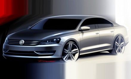 Un designer imagine la future Volkswagen Passat CC