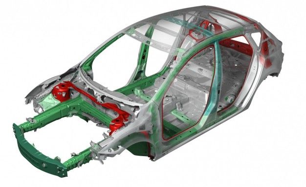 2012 mazda 3 hatchback cutaway