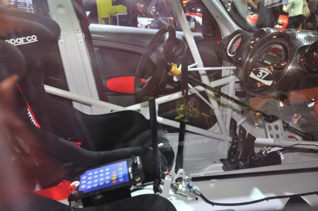 Mini Countryman WRC interior