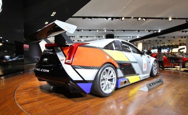 Cadillac CTS-V Coupe race car