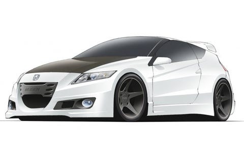 Mugen Building One Off Higher Performance Honda Cr Z