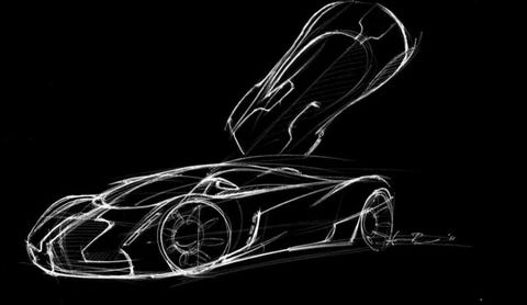 Pagani 8217 S Designer Antonio Bruni Sketches His Idea For An Width
