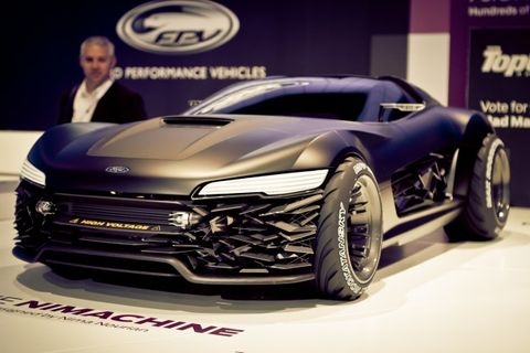 The Next Of The V8 Interceptors Ford Australia Unveils New Mad Max Concepts