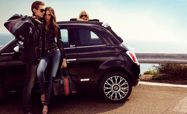 Success of Fiat 500 by Gucci Begets Roofless Fiat 500C by Gucci