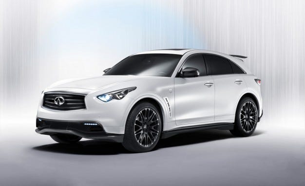 Infiniti FX Sebastian Vettel concept