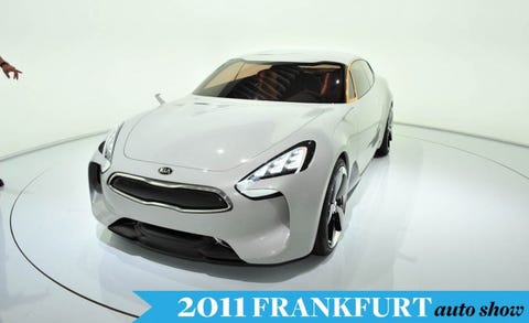 Kia To Show Rear Drive Four Door Sports Sedan Concept At
