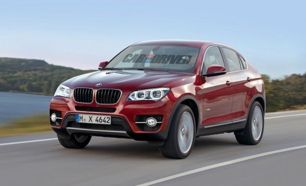 2014 BMW X4 rendering