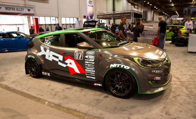 Hyundai and ARK Performance Boost the Veloster for SEMA