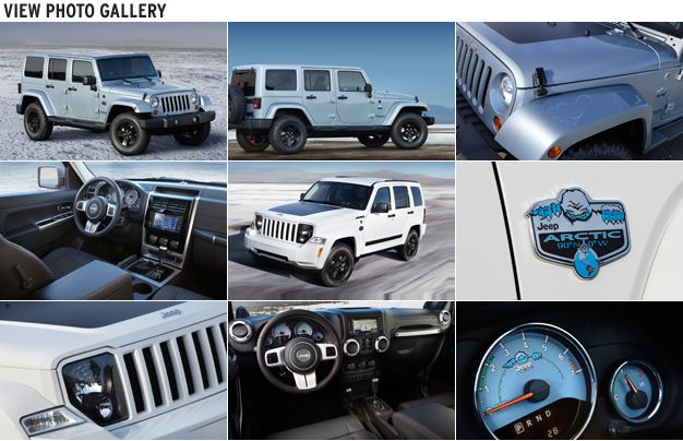 2012 Jeep Wrangler and Liberty Arctic Special Editions Mush Out of the Snow  and into Showrooms